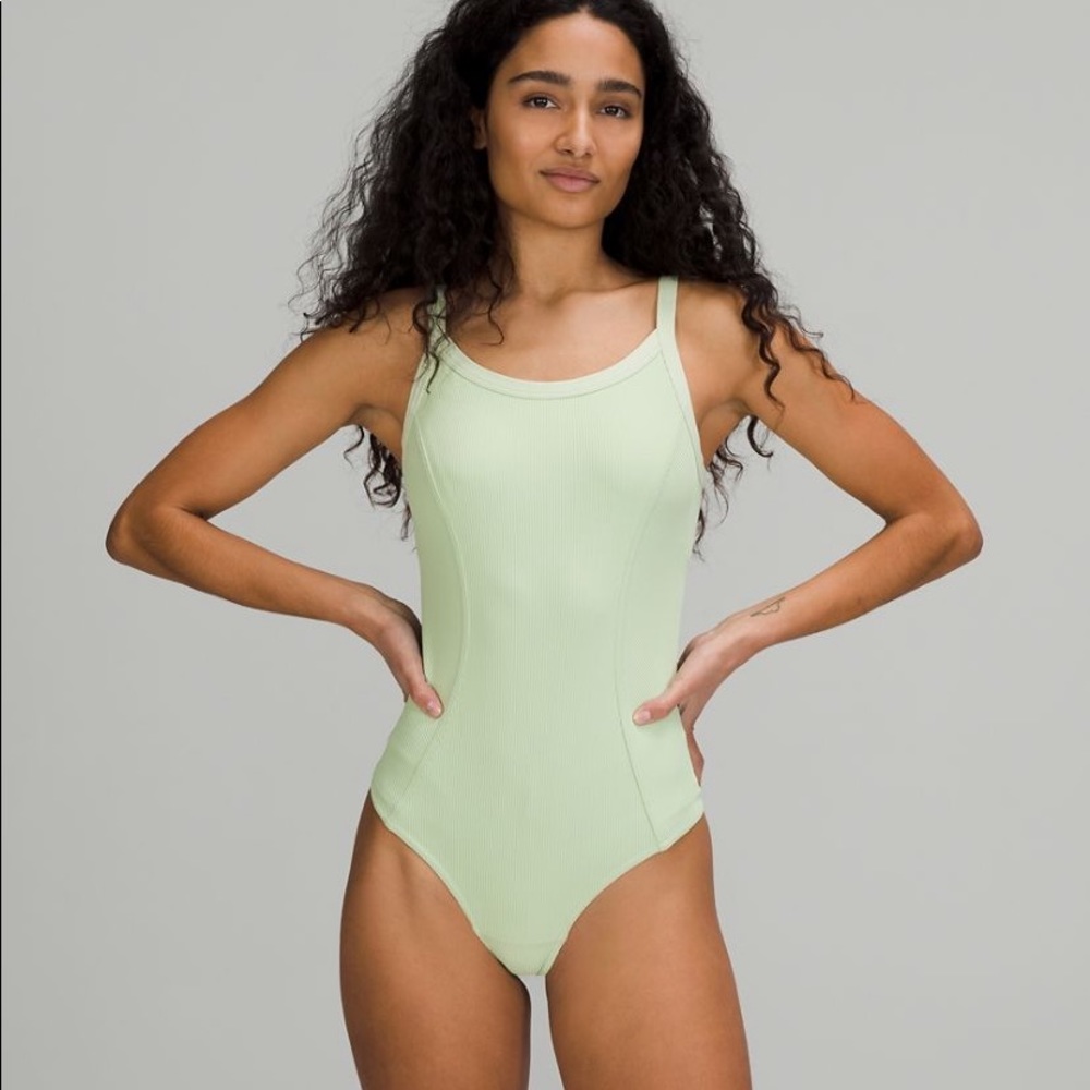 Lululemon Ribbed Yoga Bodysuit